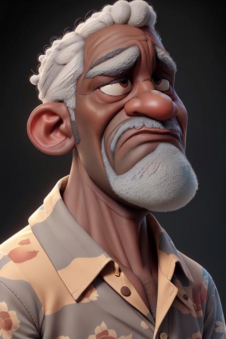 47882-3471871022-masterpiece, best quality,a sad old black man with gray beard and a mustache, wearing a shirt with a flowered collar and a flowe.png